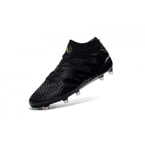 Adidas ACE 16.1 Primeknit FG/AG Soccer Cleats Core Black