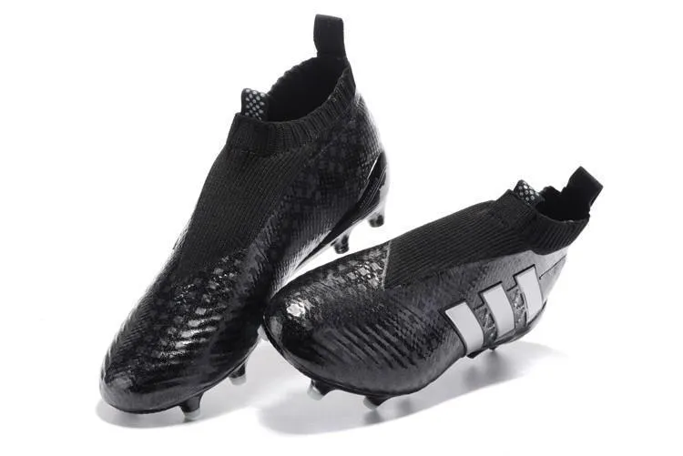 Adidas Ace 17  Purecontrol FG Soccer Cleats Core Black White