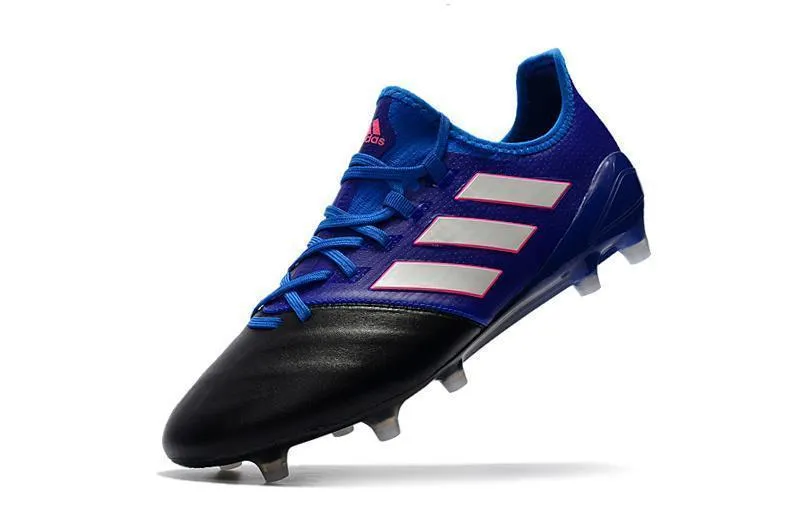 Adidas ACE Series FG Soccer Cleats Shoes Blue Black White