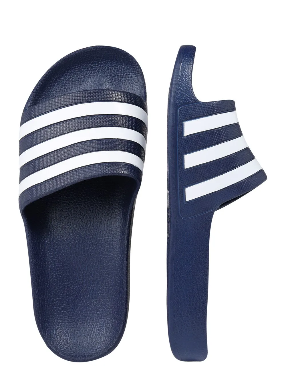 Adidas Adilette Aqua slides, dark blue