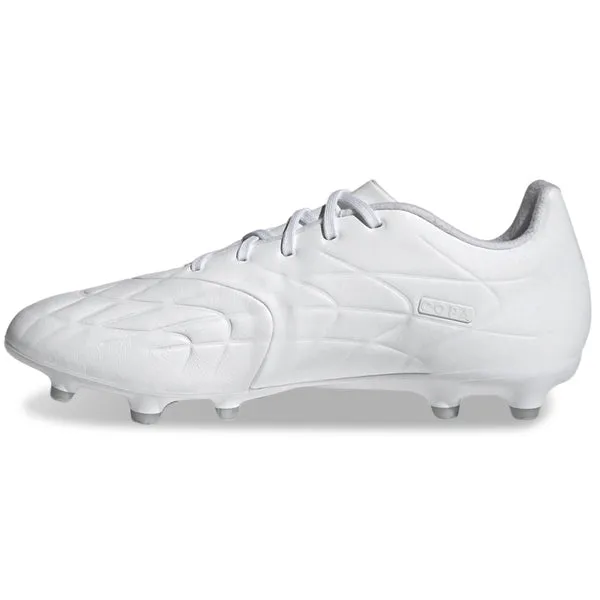 adidas Copa Pure.3 Firm Ground Soccer Cleats (White/White)