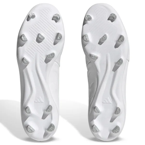 adidas Copa Pure.3 Firm Ground Soccer Cleats (White/White)