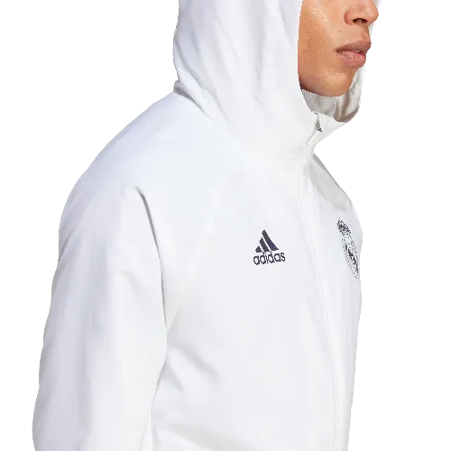 Adidas Men's Real Madrid Graphic Windbreaker