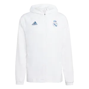 Adidas Men's Real Madrid Graphic Windbreaker