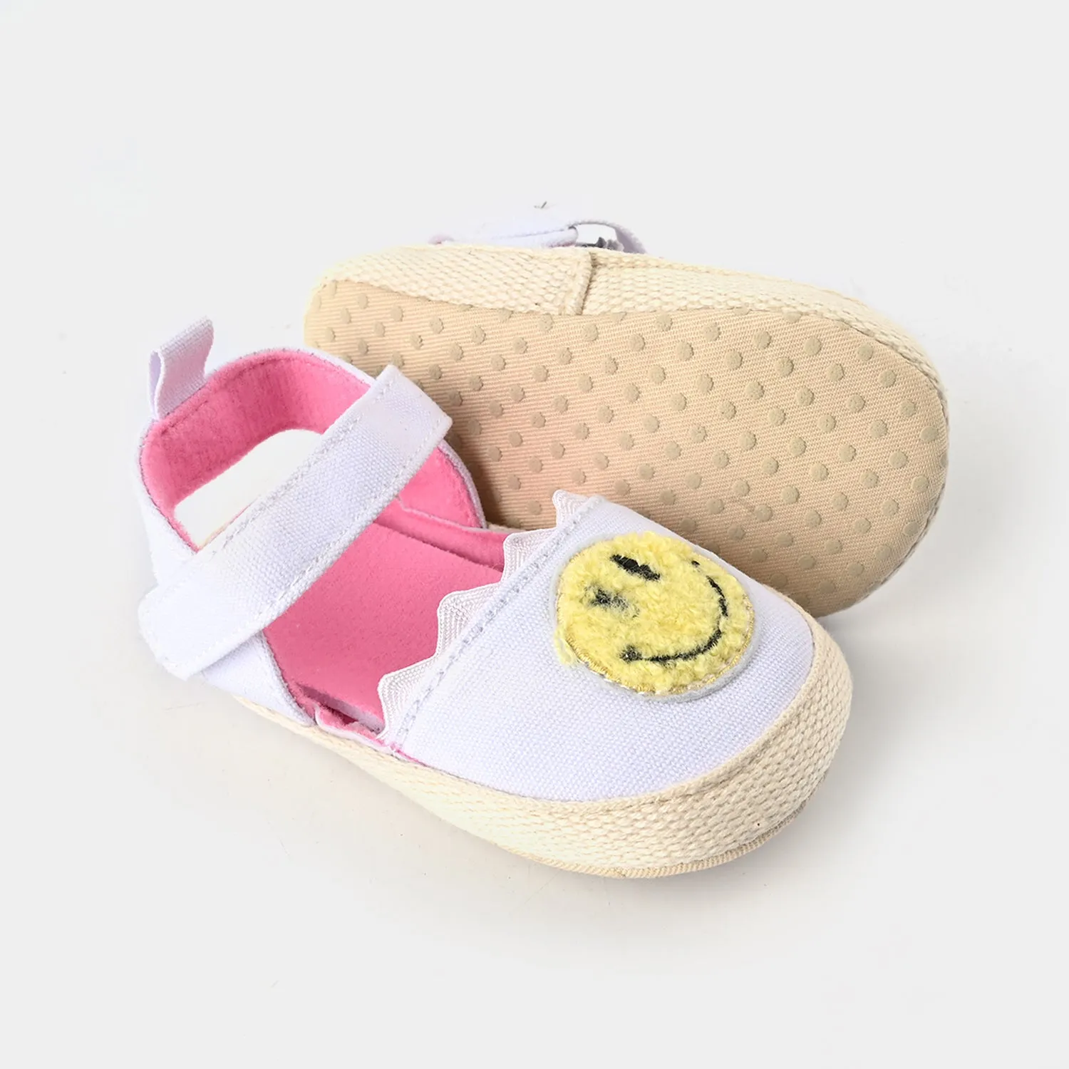 Baby Girl Shoes E131-White