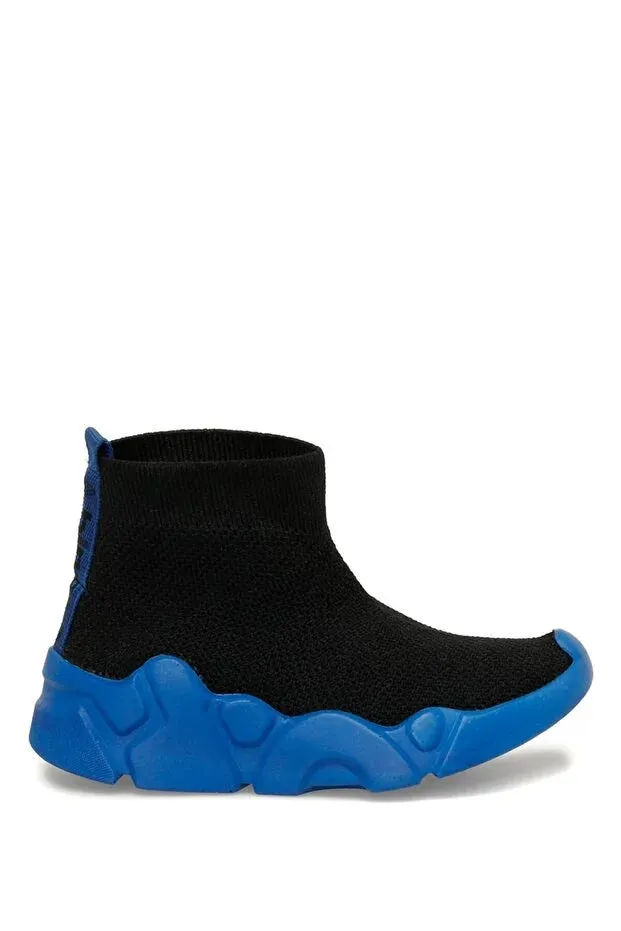 Binono Girl's Black Blue Stella P 3fx High Sneaker