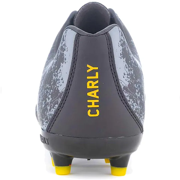 Charly Hotcross 2.0 Firm Ground Soccer Cleats (Black/Gold)