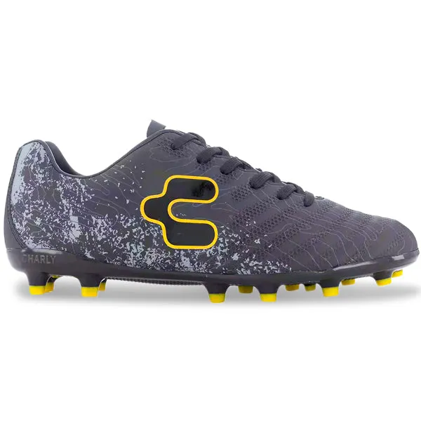 Charly Hotcross 2.0 Firm Ground Soccer Cleats (Black/Gold)