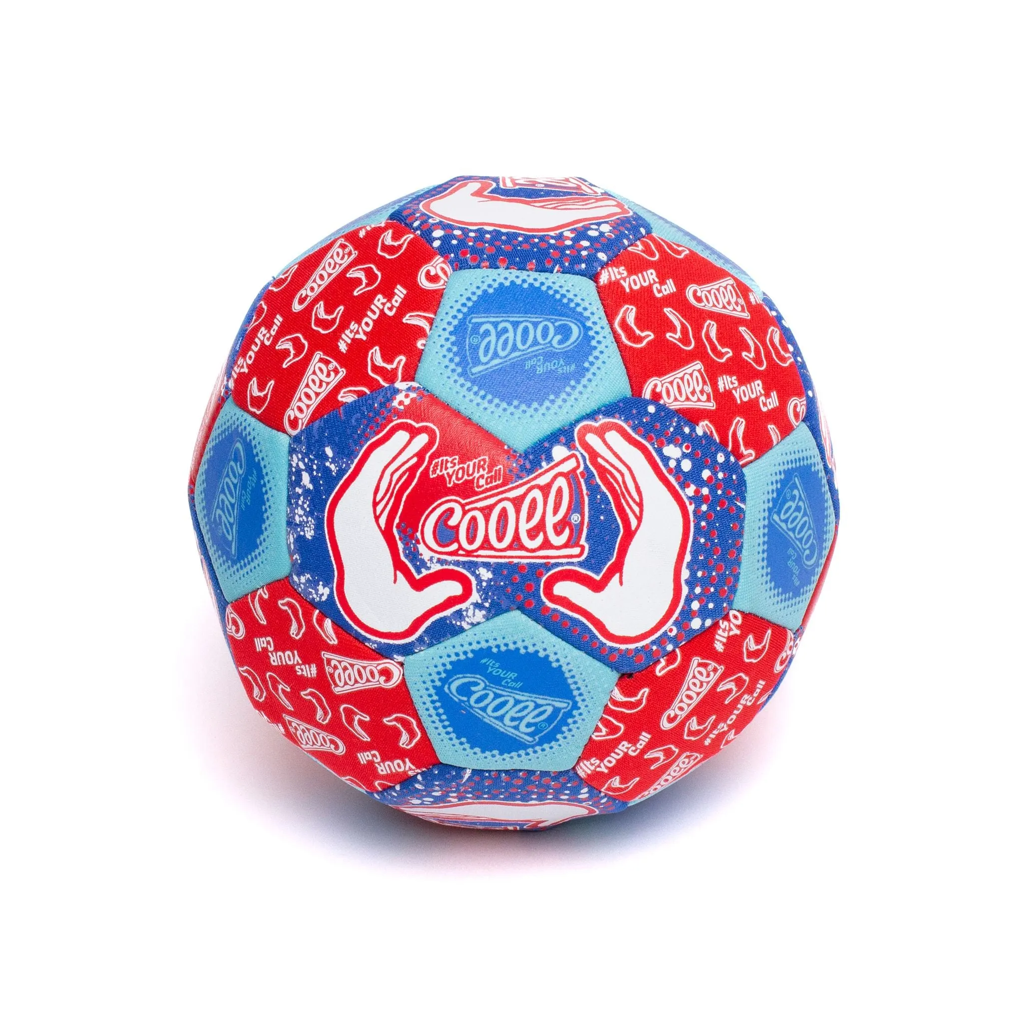 Cooee Neoprene Soccer Ball #5 - Red