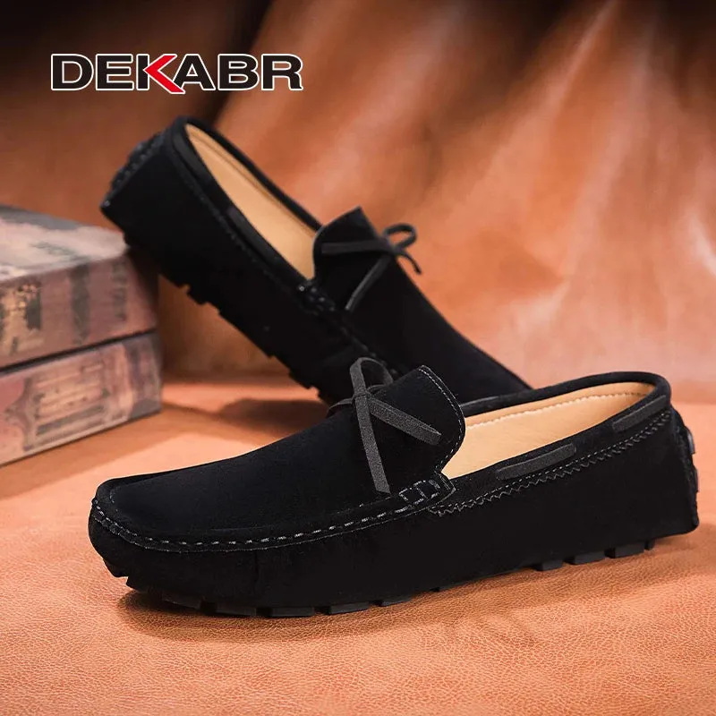 Fashion Casual Shoes Handmade High Quality PU Leather Slip-on Comfortable Breathable Loafers For Men Large Size 48