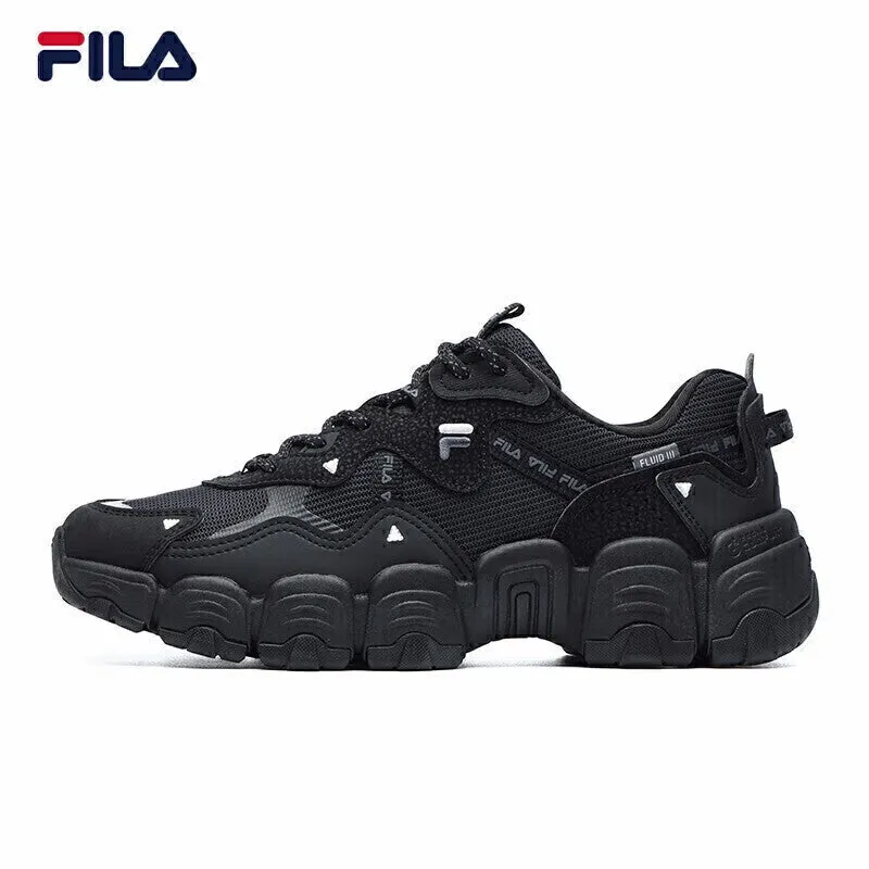 Fila Cat Claw sports sneakers, mesh, black