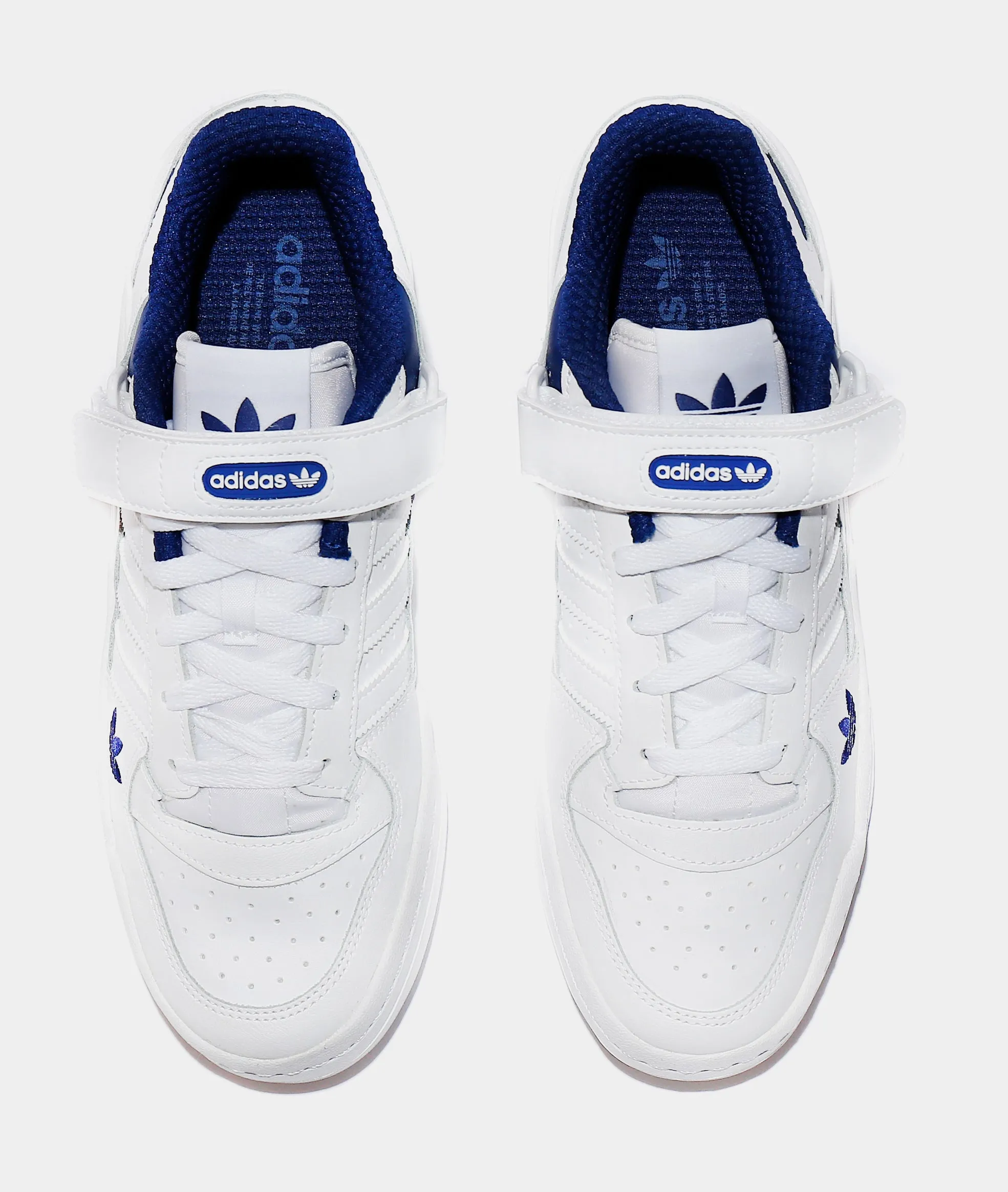 Forum Low Mens Lifestyle Shoe (White/Blue)