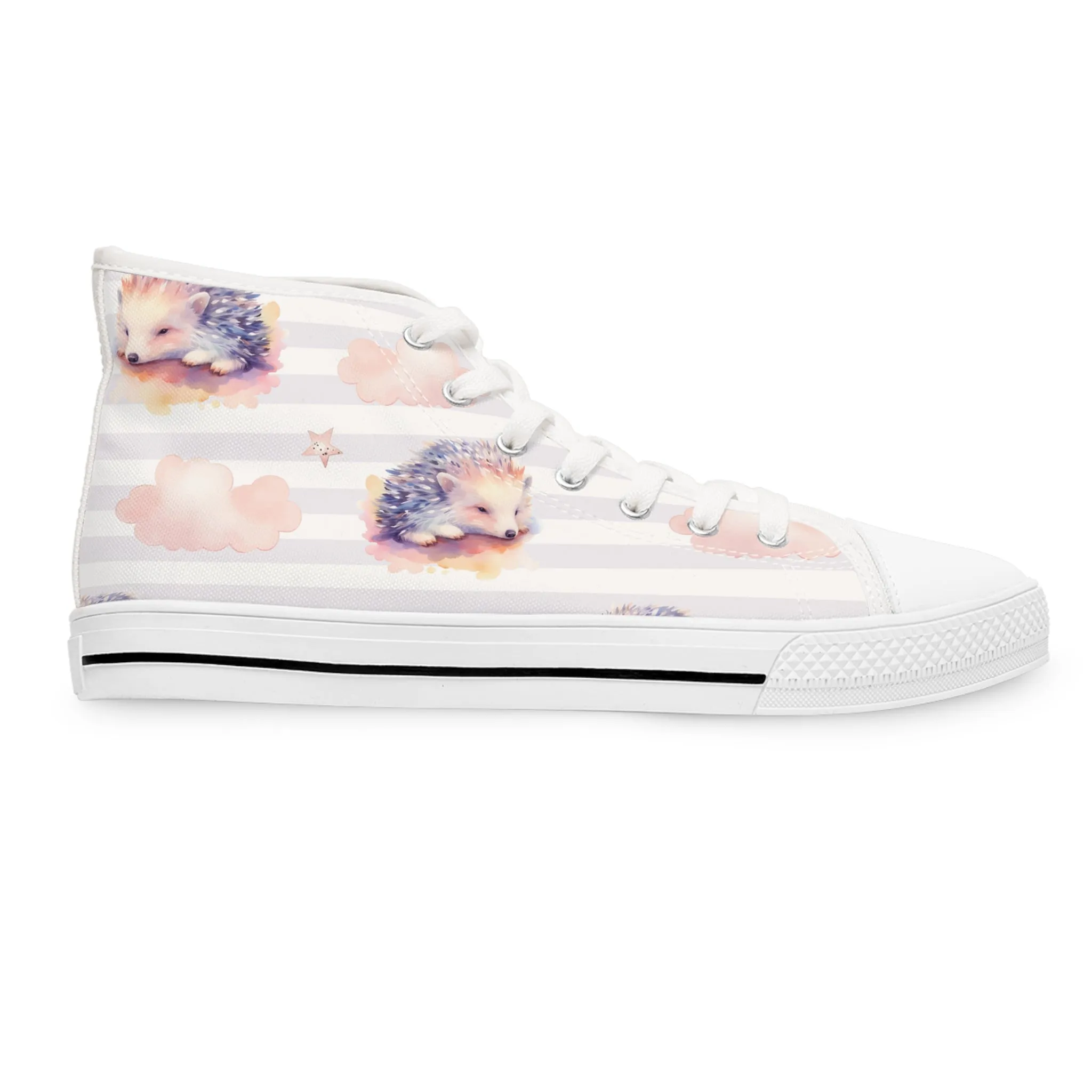 Hedgehog Women's High Top Sneakers