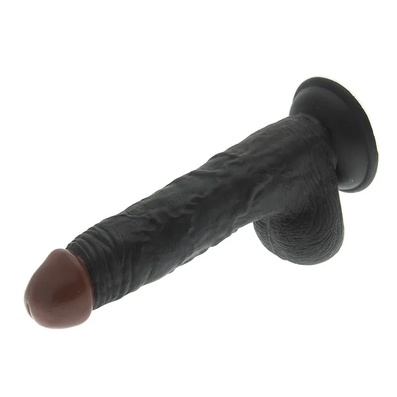 Hoodlum 8.5 Inch Realistic Dildo Black