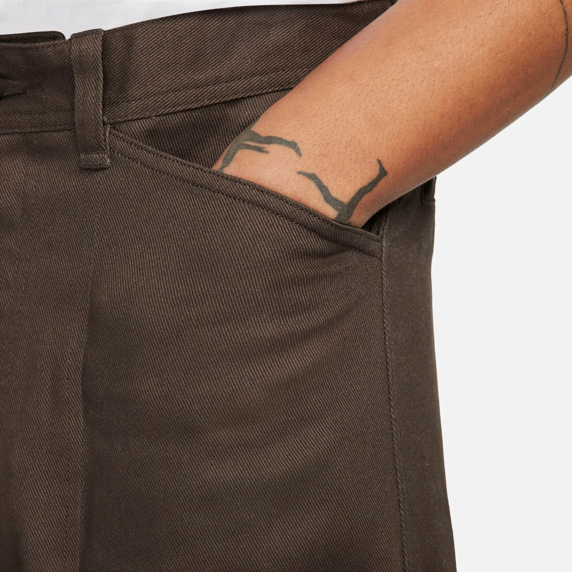 Ishod Wair Skate Trousers Dark Chocolate