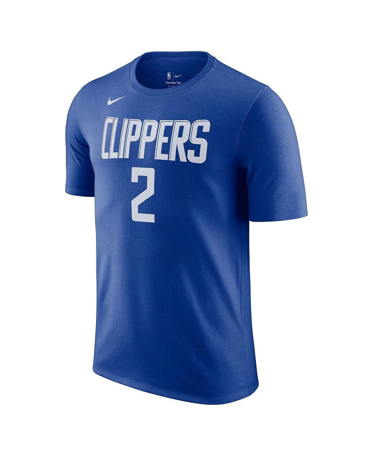 Men's t-shirt kawhi leonard royal la clippers icon 2022/23 name and number performance Nike