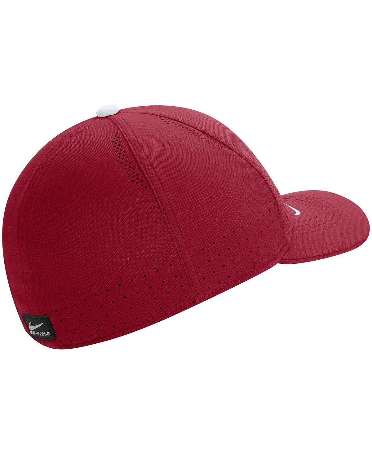 Men's Washington State Cougars Classic99 Crimson Swoosh Performance Flex Hat. Nike