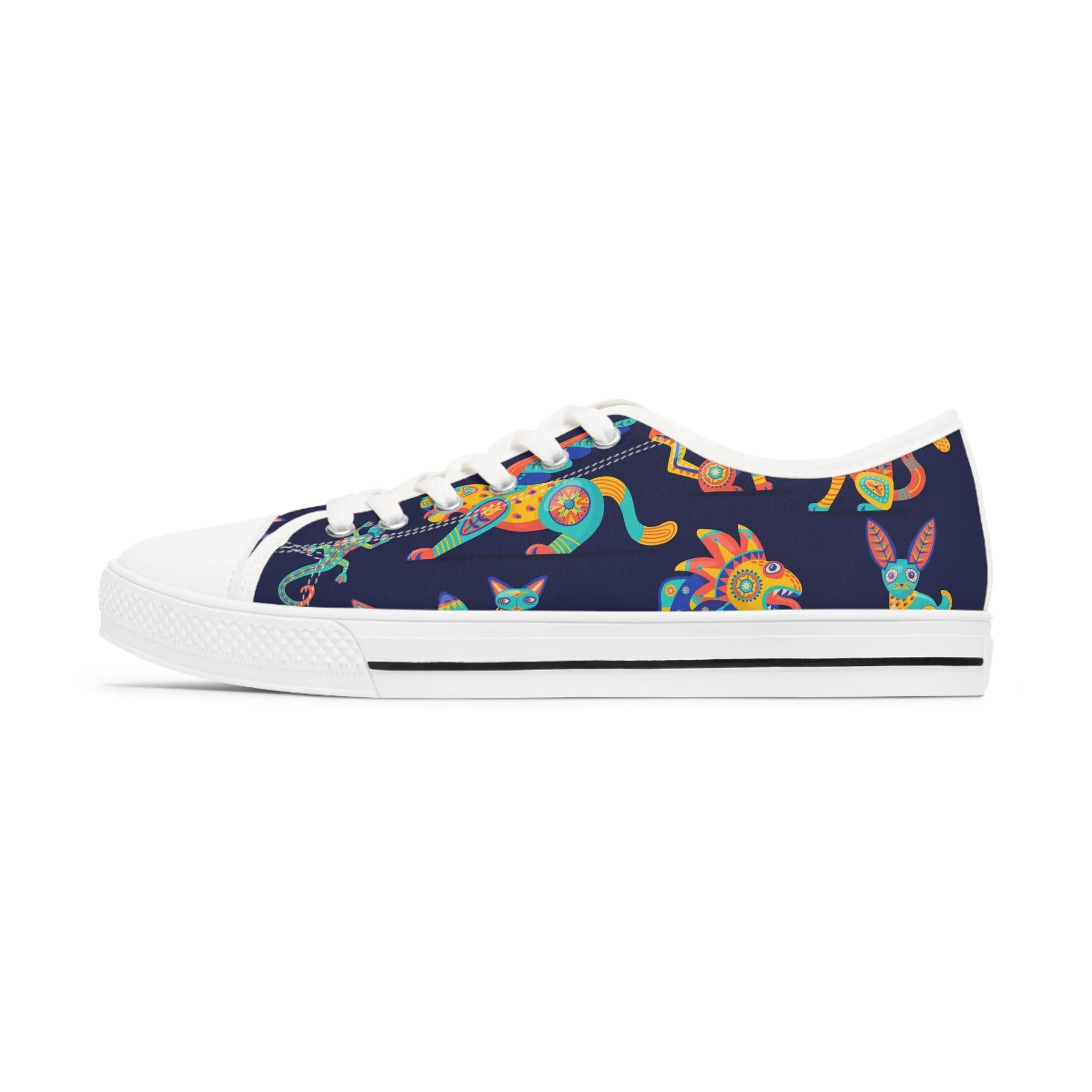 Mexican Animals Women's Low Top Sneakers