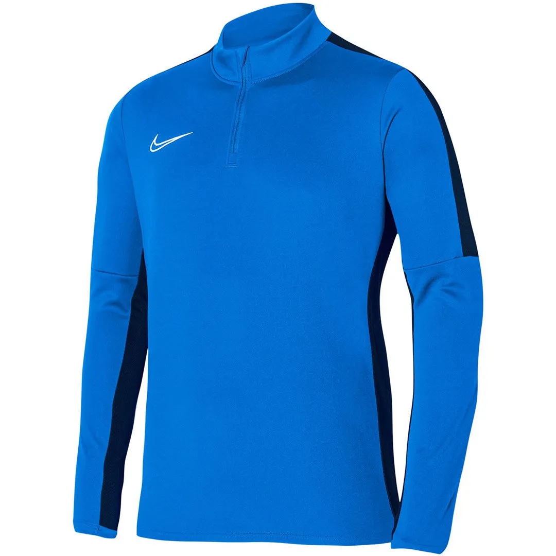 Nike Df Academy 23 Ss Drill Men's Sweatshirt Blue Dr1352 463 M