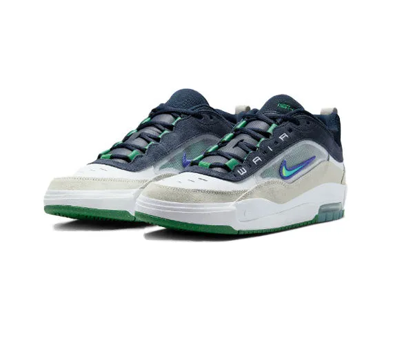 Nike SB Air Max Ishod - White/Persian Violet-Obsidian-Pine Green