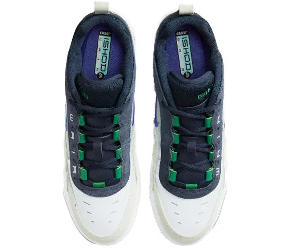 Nike SB Air Max Ishod - White/Persian Violet-Obsidian-Pine Green