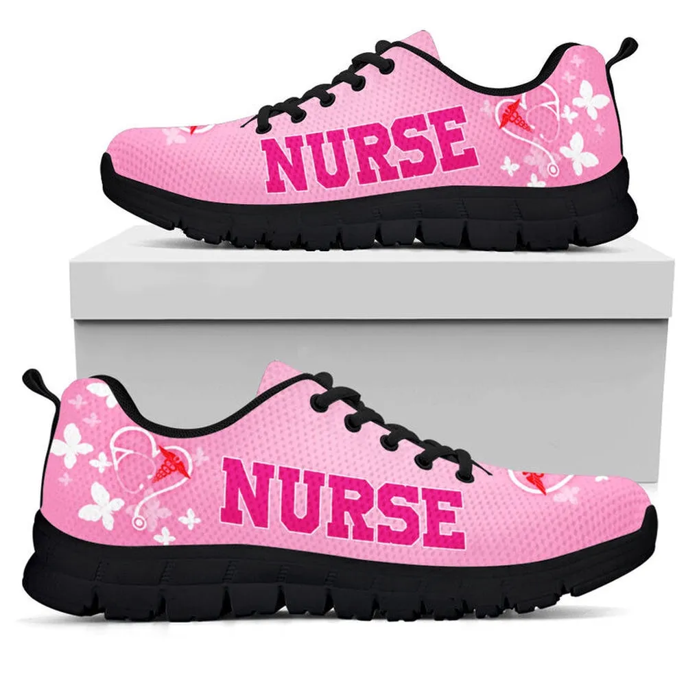 Nurse Sneaker, Nurse Pink Shoes Sneakers Shoes, Best Shoes For Nurses