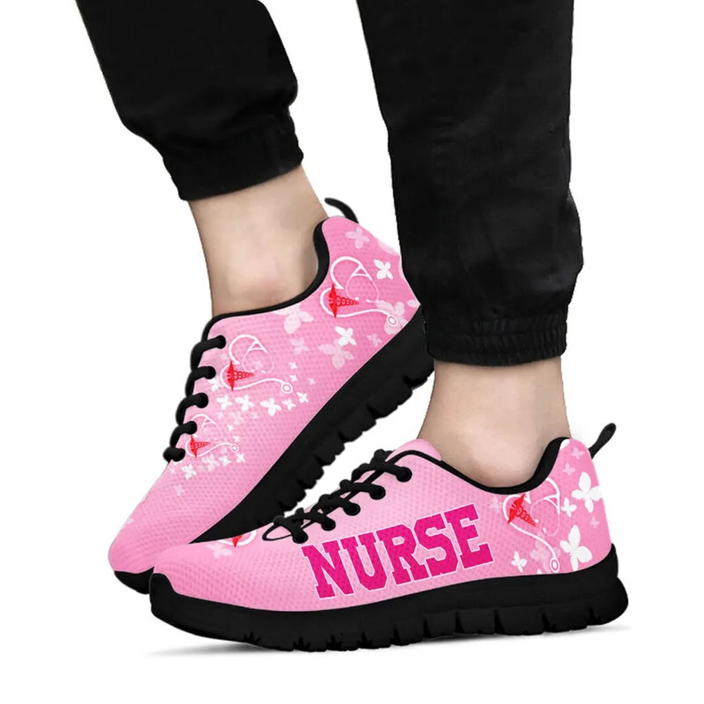 Nurse Sneaker, Nurse Pink Shoes Sneakers Shoes, Best Shoes For Nurses