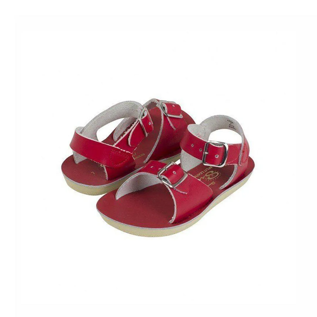 Outlet - Salt-Water Sun-San Kid's Sandals - Surfer - Red