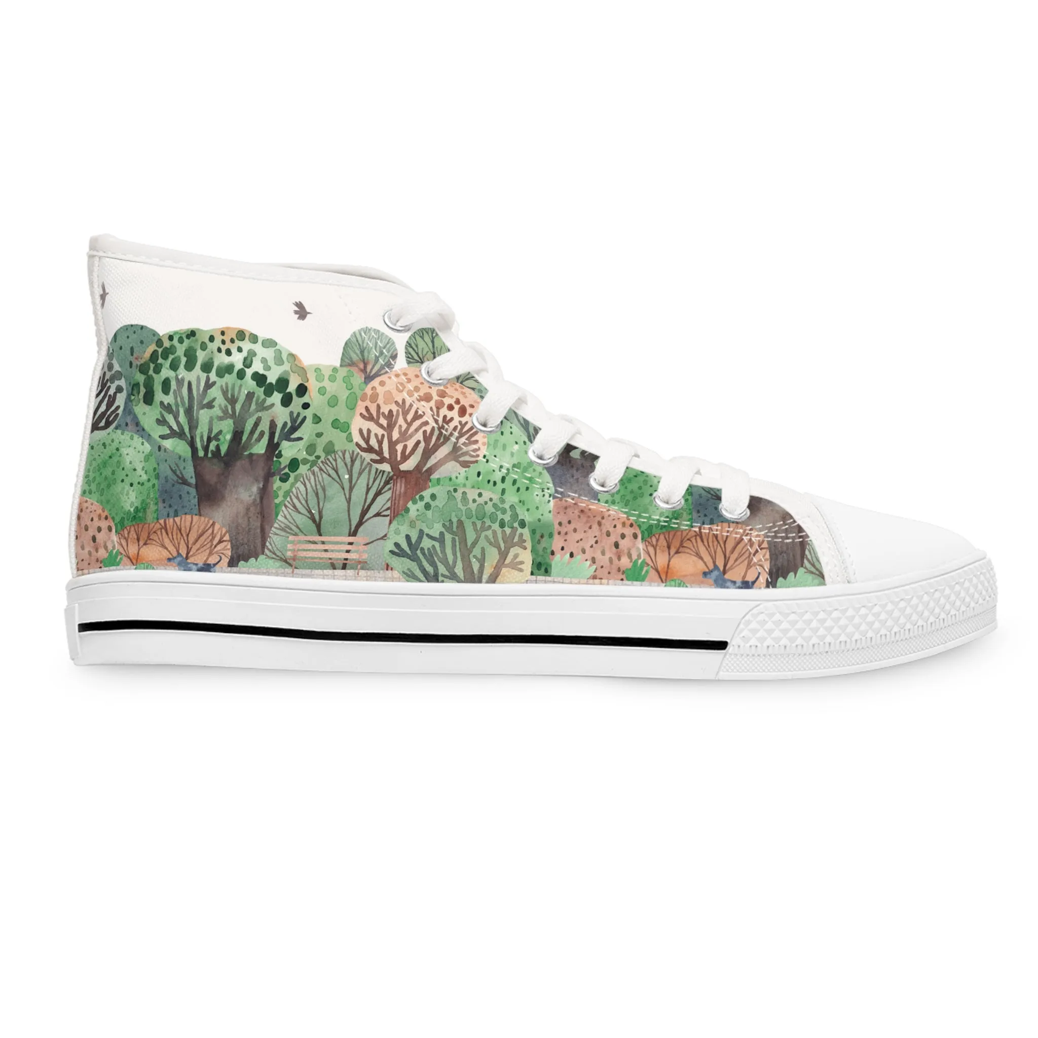 Path in the Park Women's High Top Sneakers