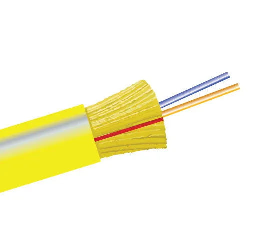 Plenum Single Mode Tight Buffer Distribution Fiber Optic Cable for Indoor/Outdoor Use