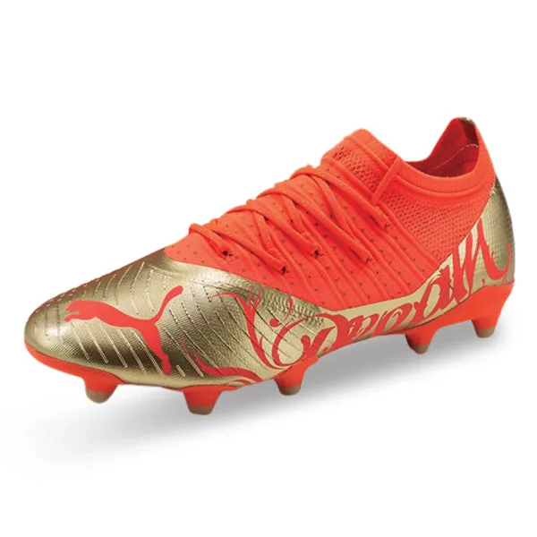 Puma Future Z 2.4 Neymar Jr FG/AG Soccer Cleats (Fiery Coral/Gold)