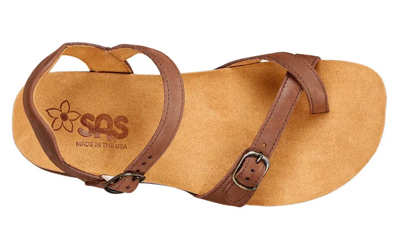 SAS Women's Pampa Sandal CHOCOLATE