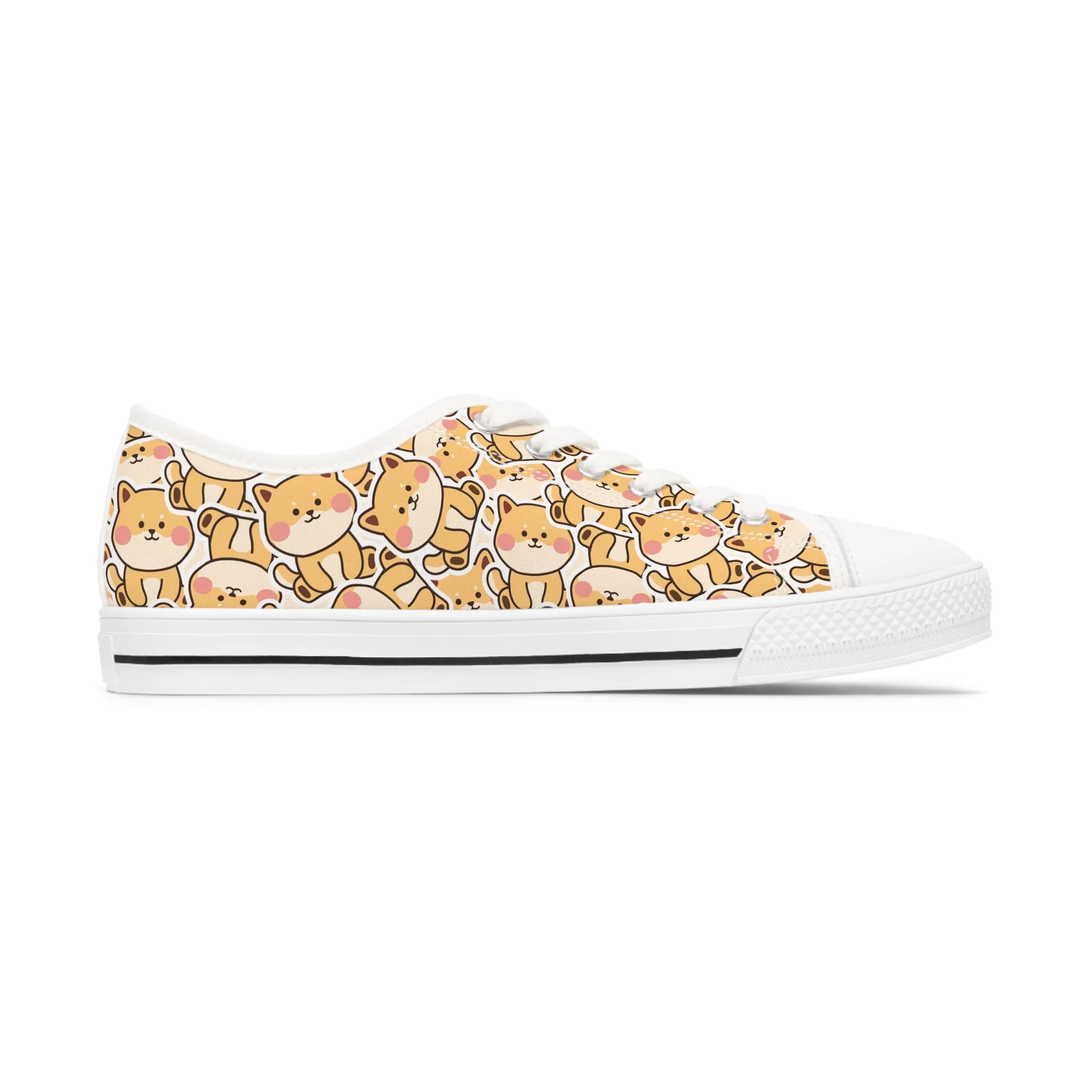 Shibu Inu Women's Low Top Sneakers