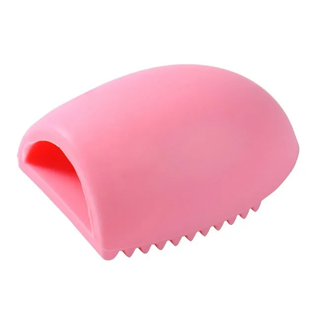 Silicone Makeup Brush Cleaning Washing Tools Cosmetics Makeup Brushes Scrubber Board Washing Cosmetic Brush Cleaner Tool