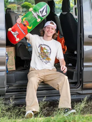 Skate Vitals Collin Provost Short Sleeve Tee - Off White