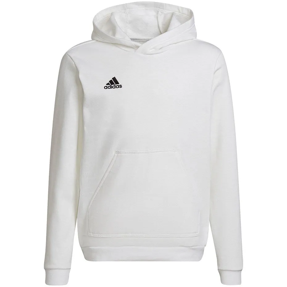 Sweatshirt For Kids Adidas Entrada 22 Hoody White Hg6303 152Cm