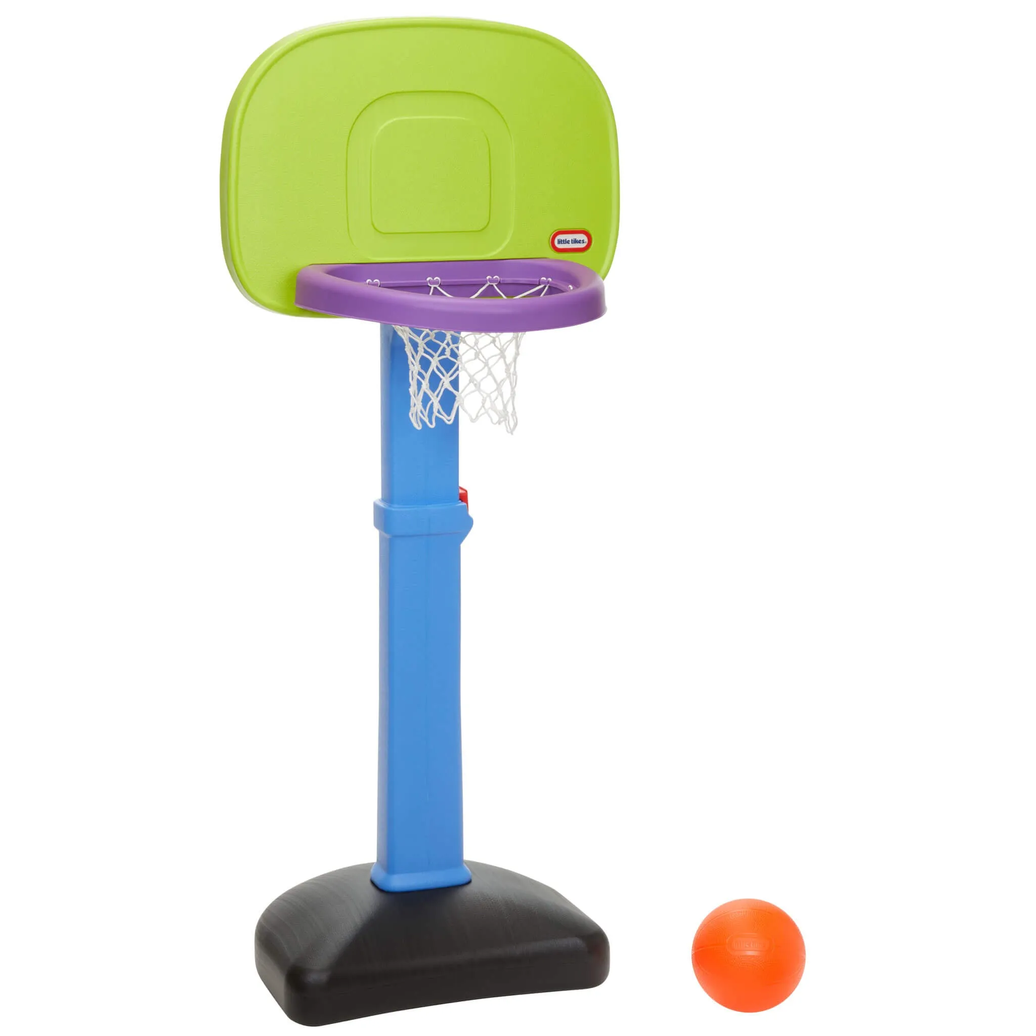 TotSports™ Easy Score Basketball Set – Purple/Green