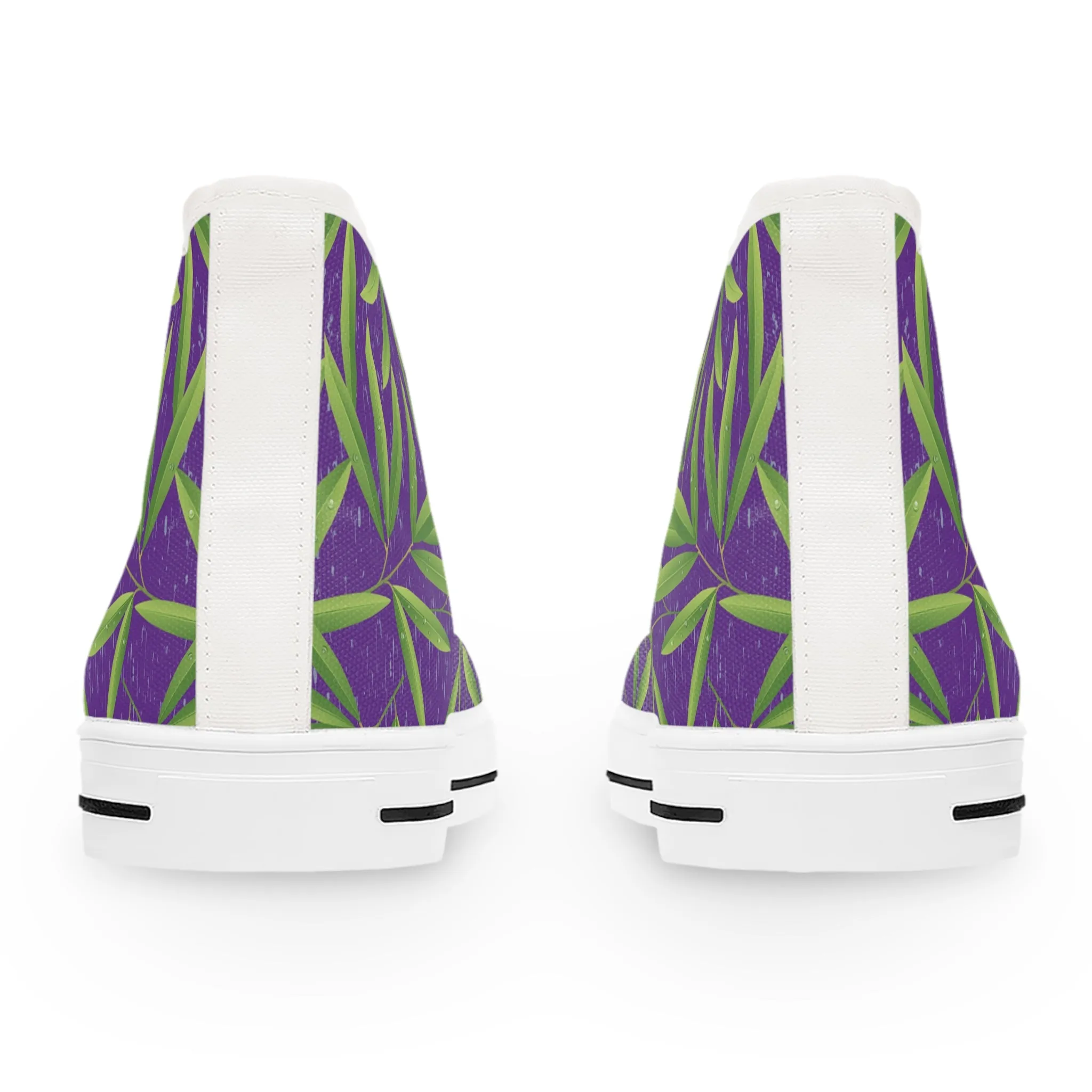 Tropical Rain Palm Women's High Top Sneakers