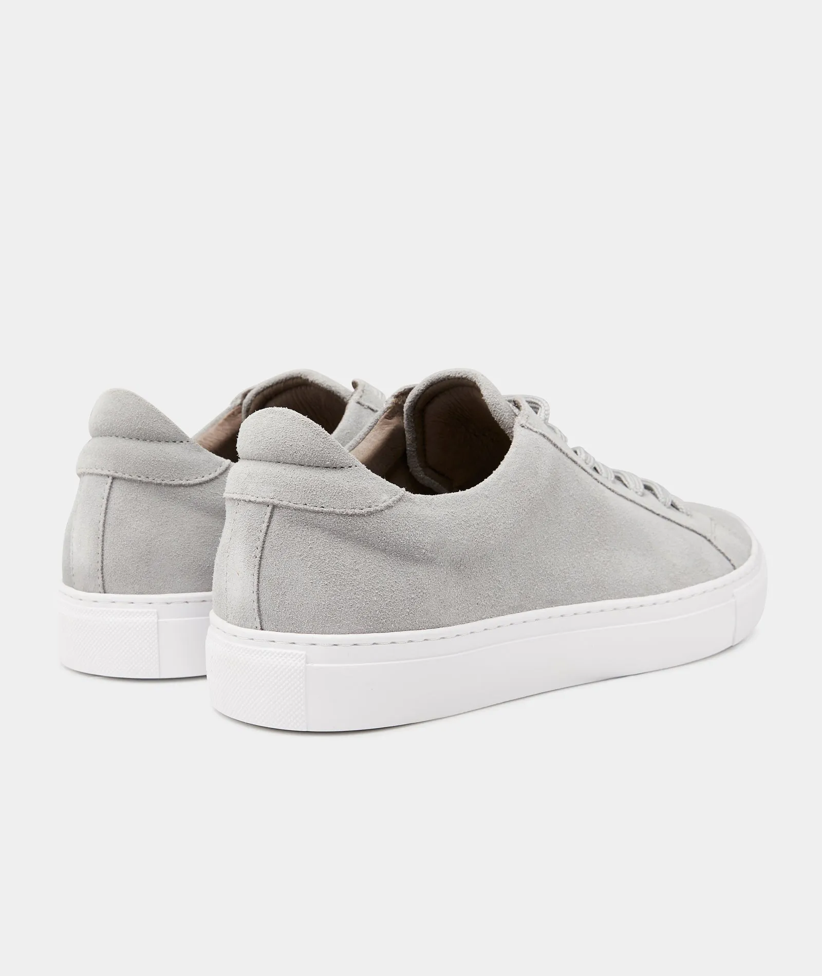 Type - Light Grey Suede