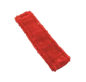 Unger® 16" x 5" Red Flat Microfiber Wet Mop