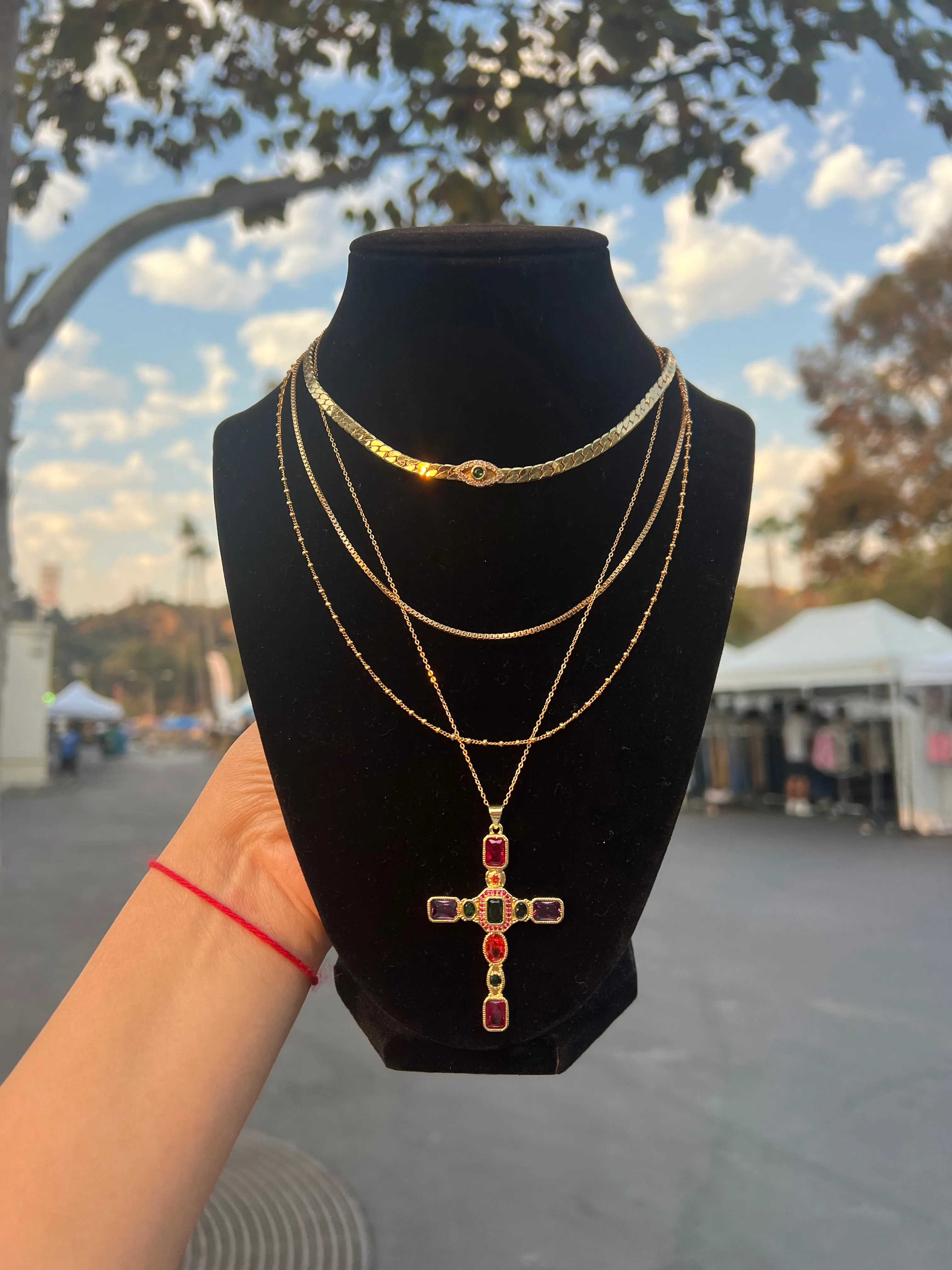 Viva Cross Necklace