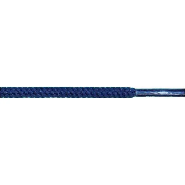 Wholesale Round 3/16" - Navy (12 Pair Pack) Shoelaces