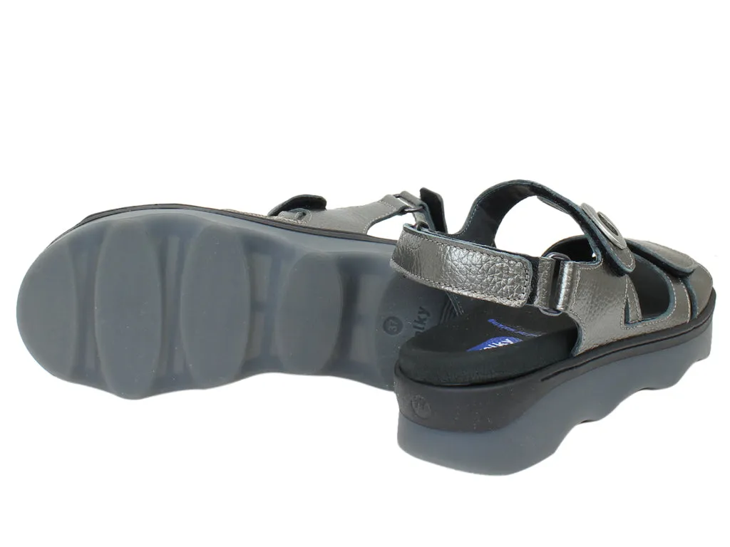 Wolky Sandals Medusa Anthracite