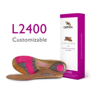 WOMEN'S AETREX CUSTOMIZABLE ORTHOTICS | L2400