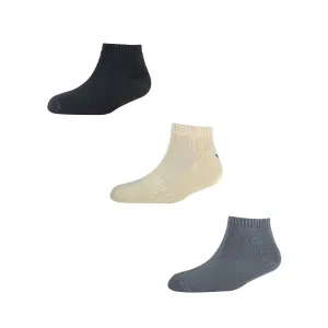 Young Wings Men's TS13 Pack of 3 Terry Sports Ankle Socks